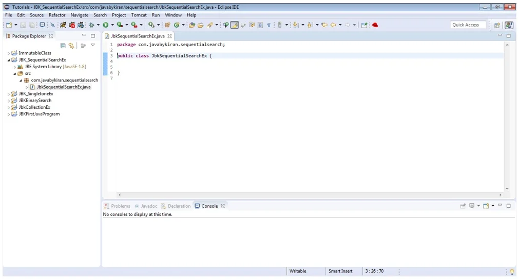 Create a New Java Project in Eclipse. Create a New Java Project in Eclipse